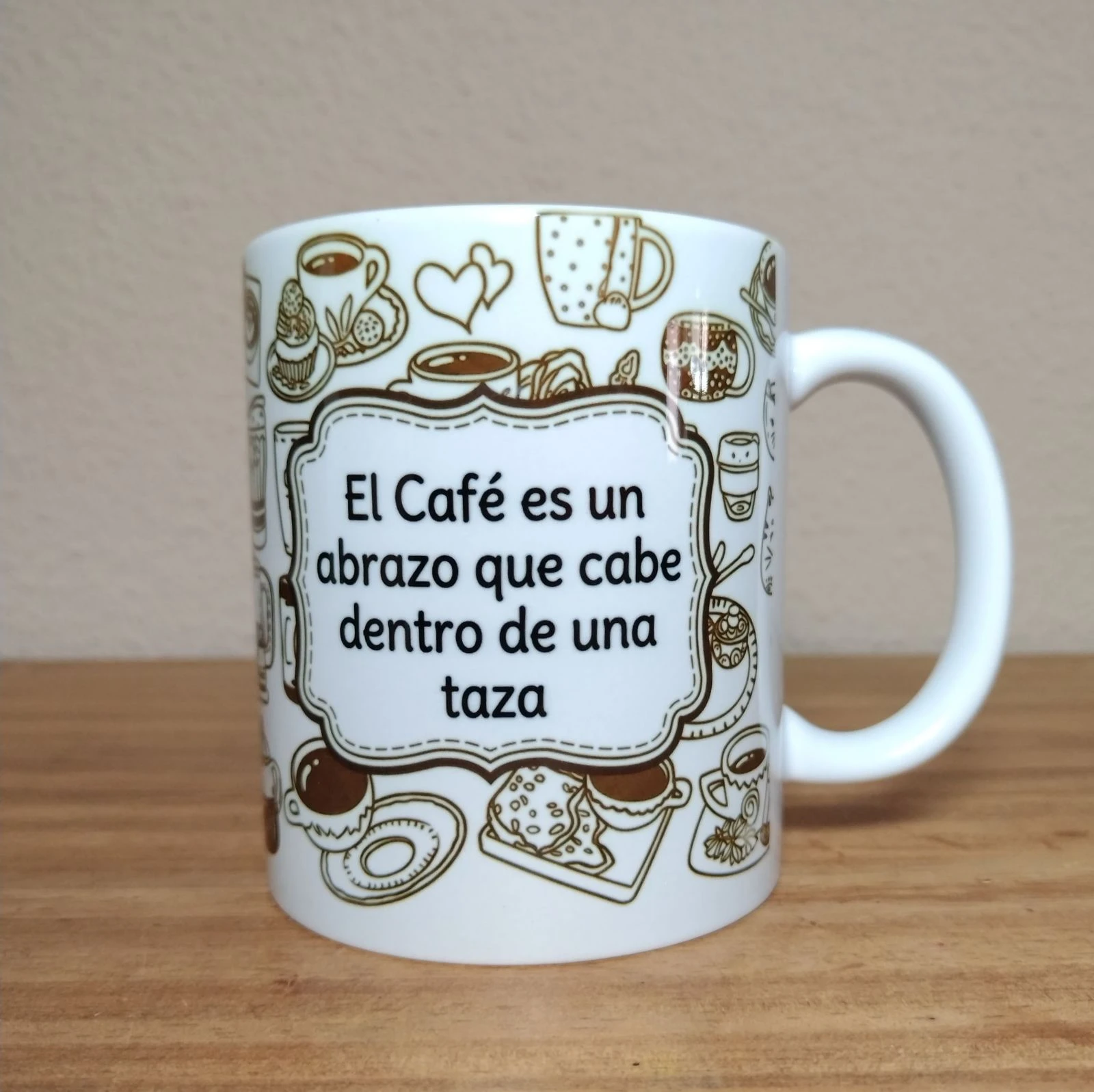 Snoopy keramische mok met spreuk. Ongedragen. 11oz. – photo 2